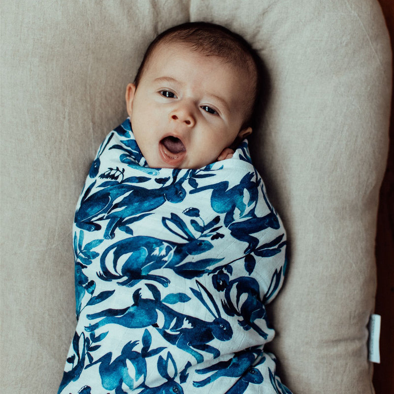 Bleu Swaddle
