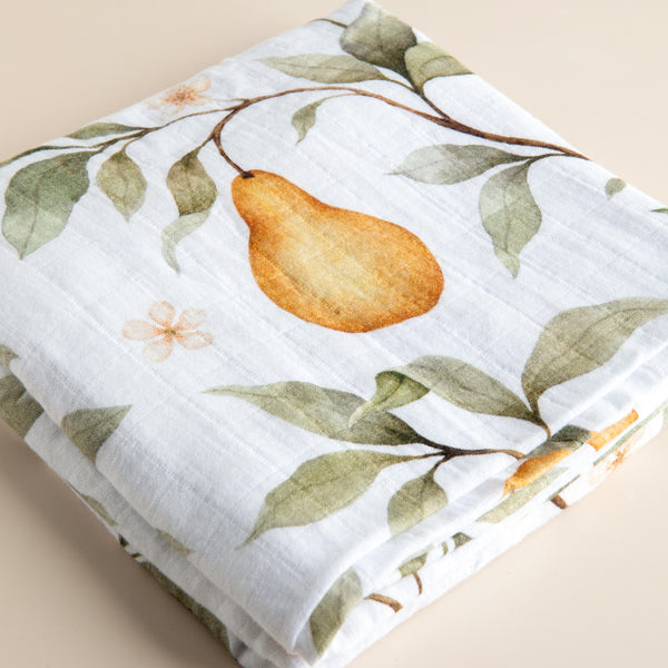 Whimsical Pear & Rose 2-Pack