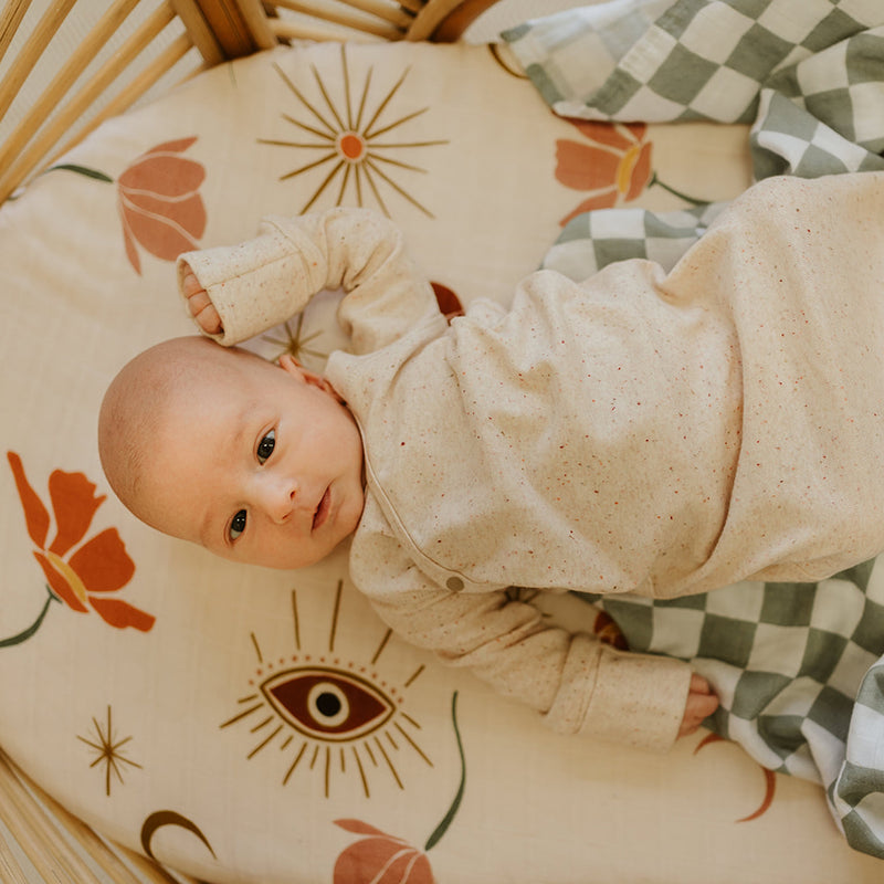 Celestial Eye Bassinet Sheet
