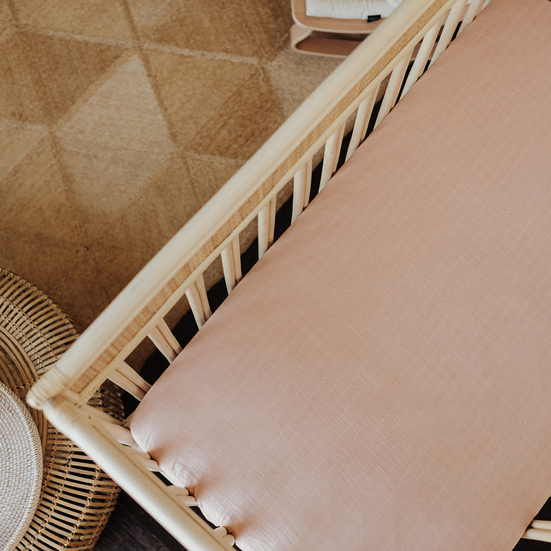 Rose Cot Sheet